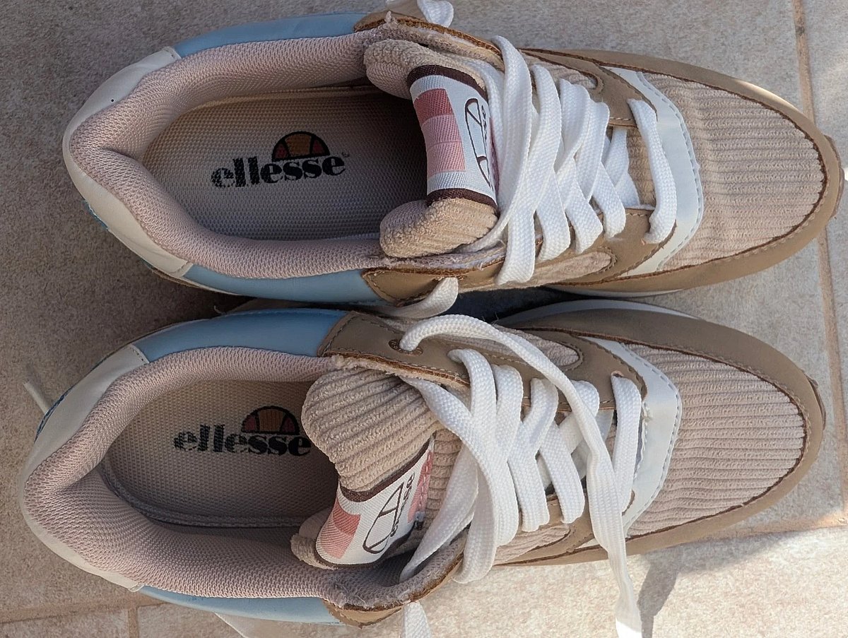 Ellesse Beige Corduroy Trainers EU37/UK4 - photo 3