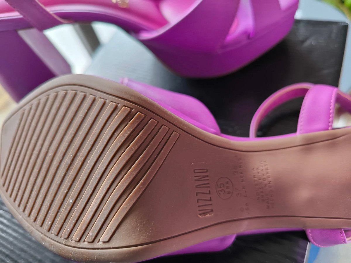 Vizzano magenta platform block heels, photo 4