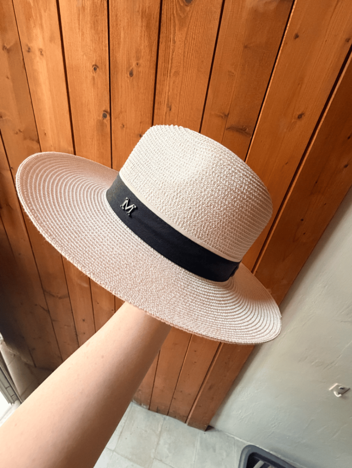 Chic Woven Straw Fedora Hat, photo 2