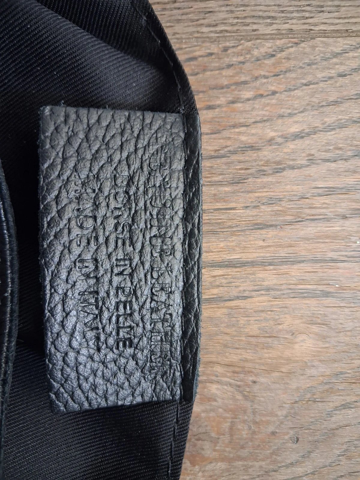 Victor & Hugo Paris Black Leather Shoulder Bag, photo 5