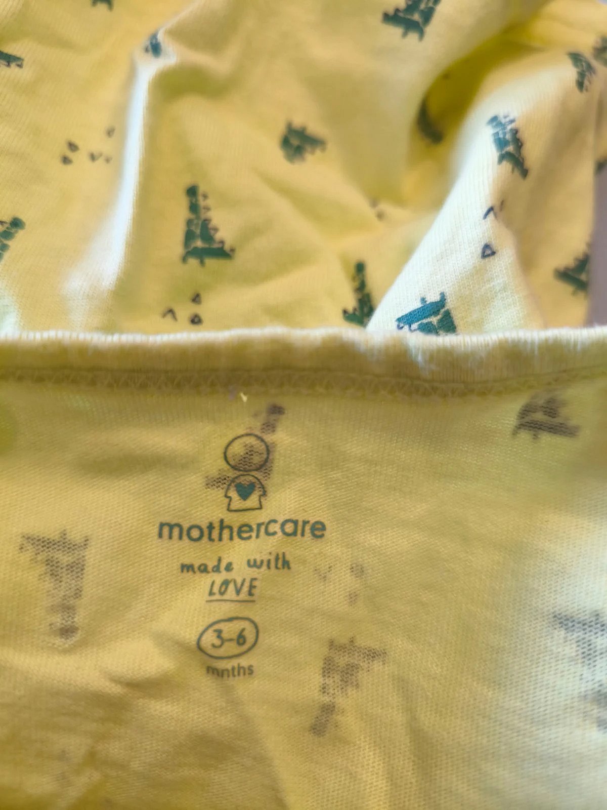 Baby Yellow Dinosaur Cotton Set, photo 4