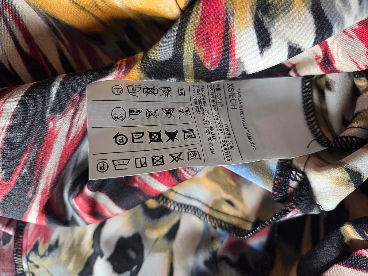 Sisley Abstract Pattern Mini Dress, photo 5
