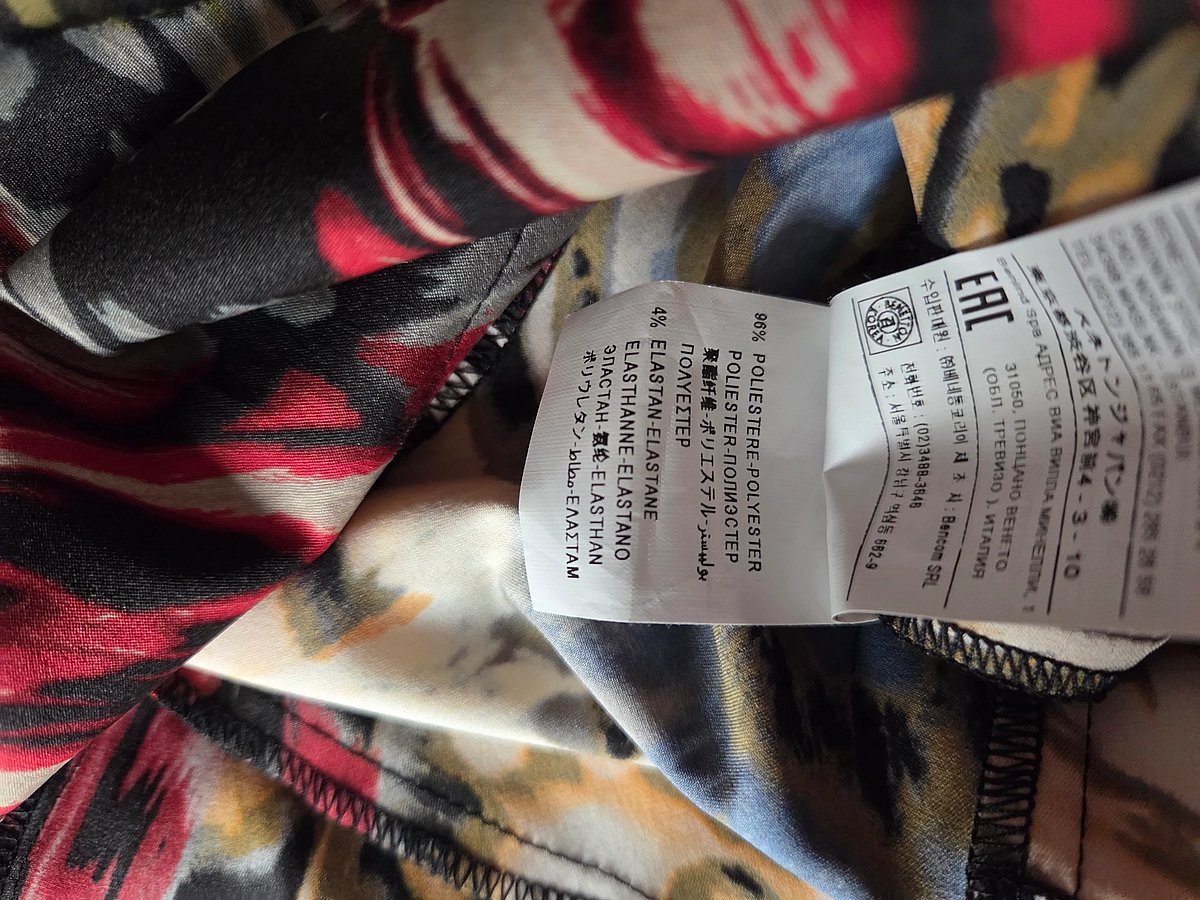 Sisley Abstract Pattern Mini Dress, photo 4