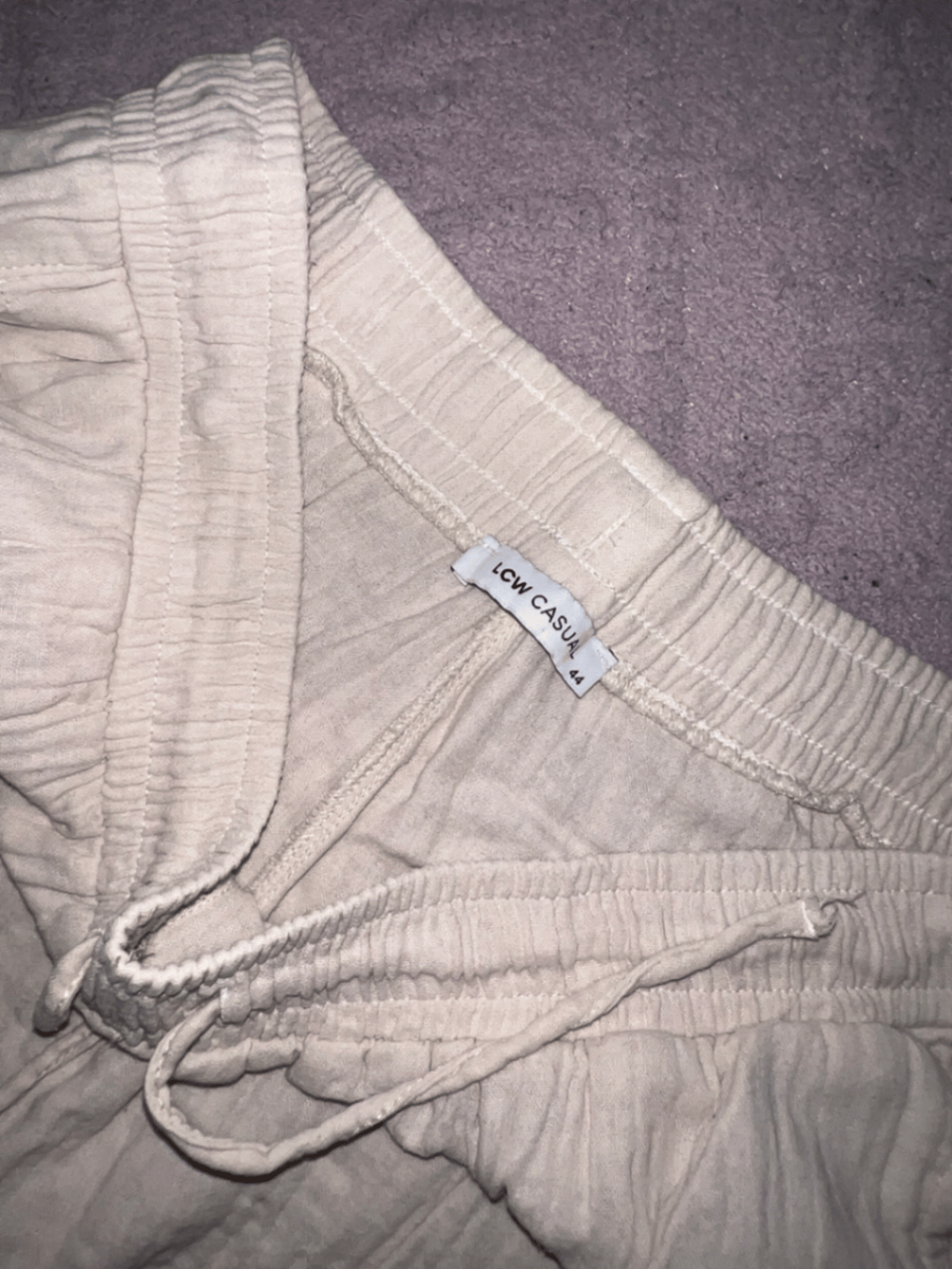Pantalones informales de color beige, foto 3