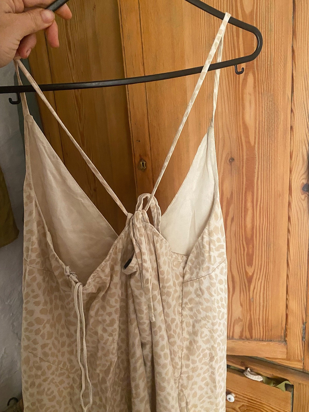 GAP Linen Cotton Leopard Print Maxi Dress, photo 4