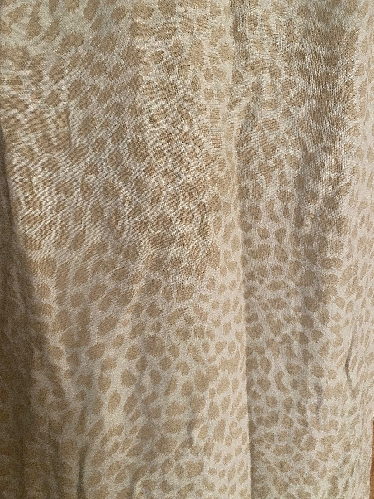GAP Linen Cotton Leopard Print Maxi Dress, photo 3