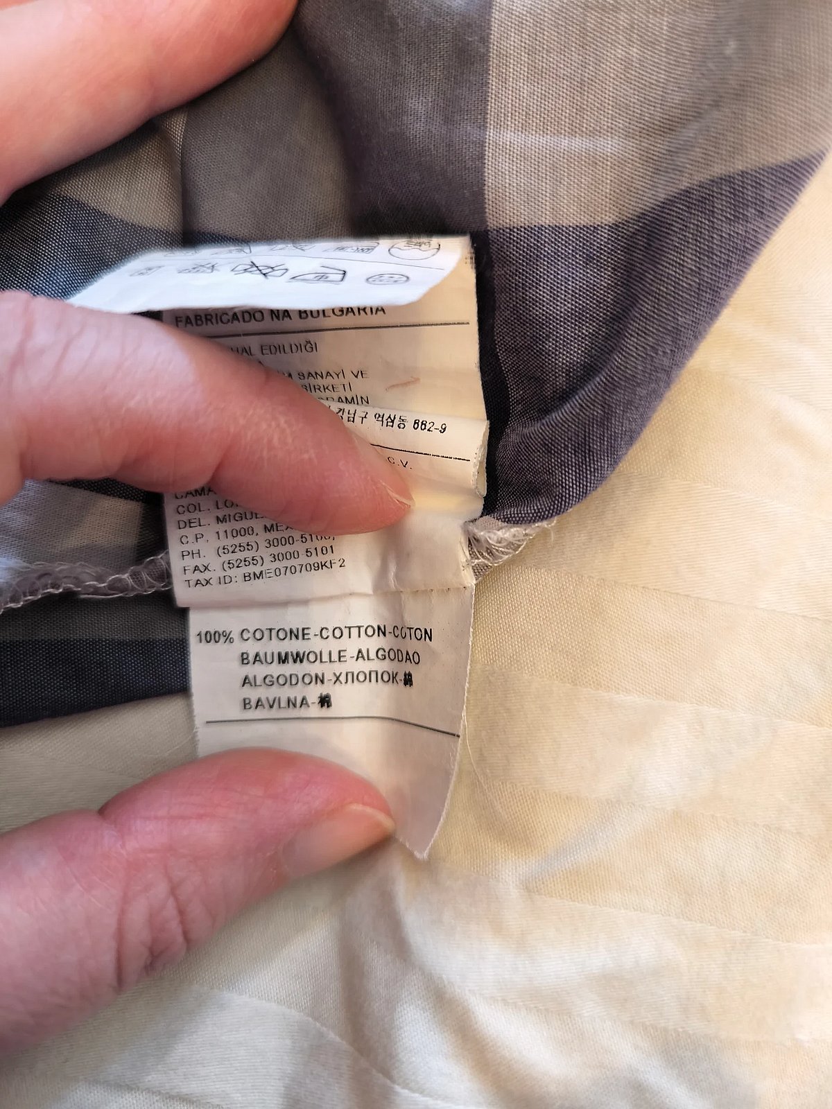 Benetton checked cotton button shirt, photo 5