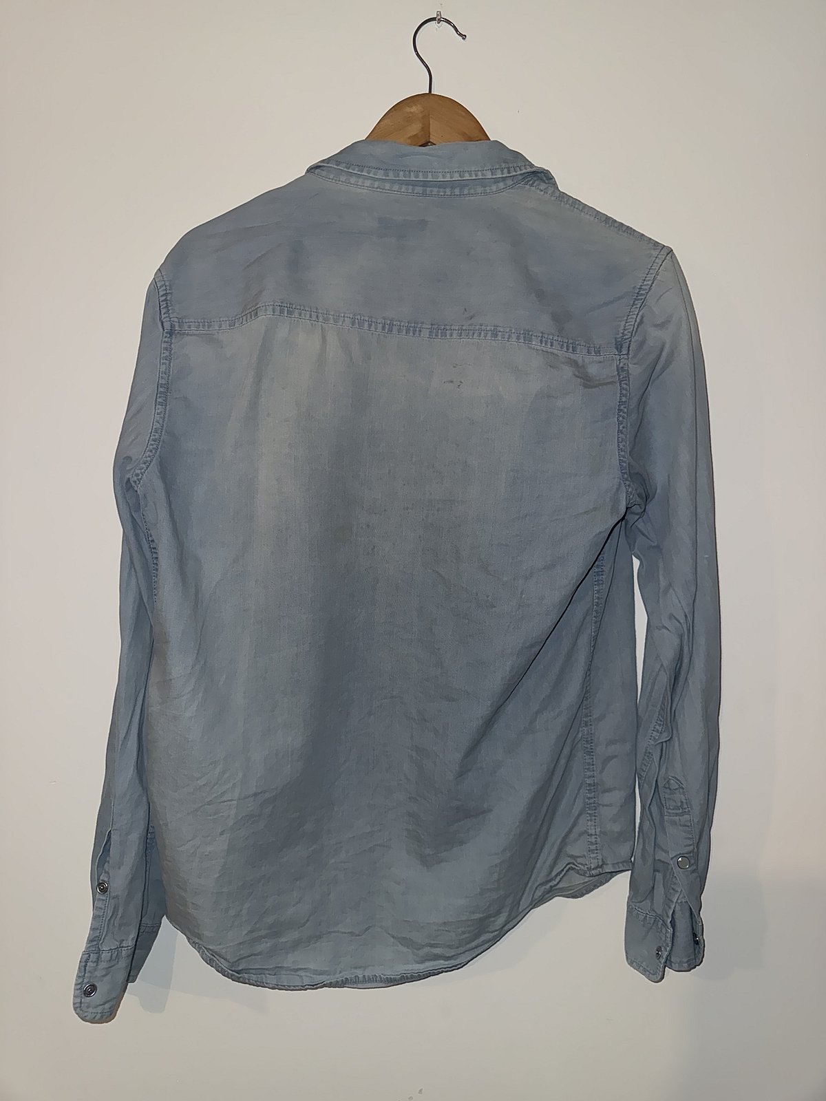 Boohoo MAN Light Blue Denim Shirt, photo 2