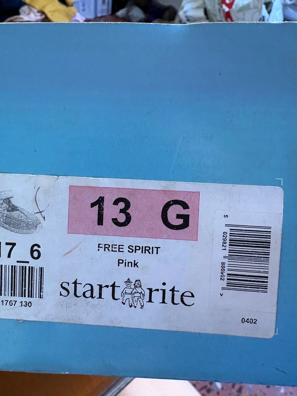 Start-rite Pink Velcro Shoes, photo 2