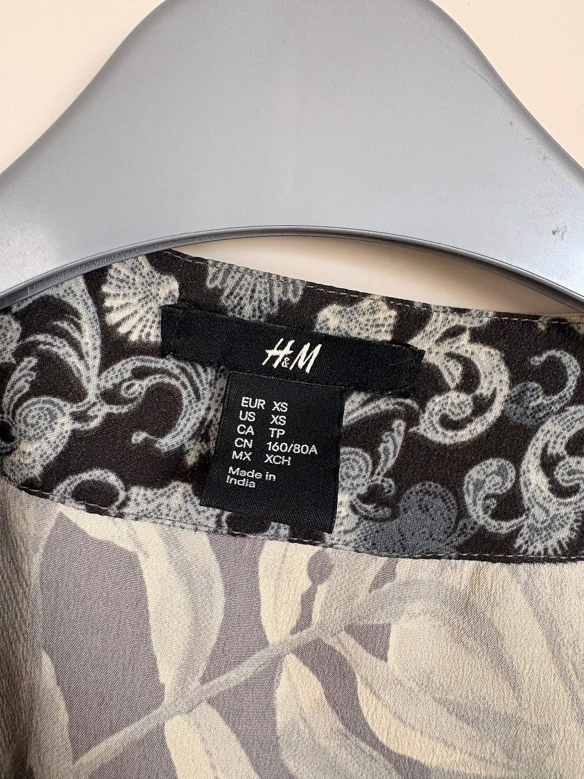 Patterned H&M Kimono Cardigan, photo 3