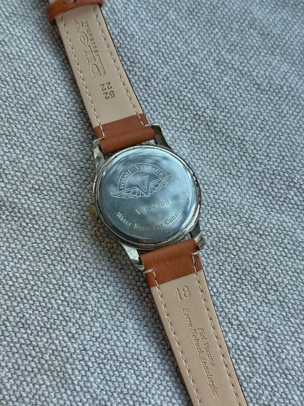 Fossil Vintage Leather Watch, photo 3