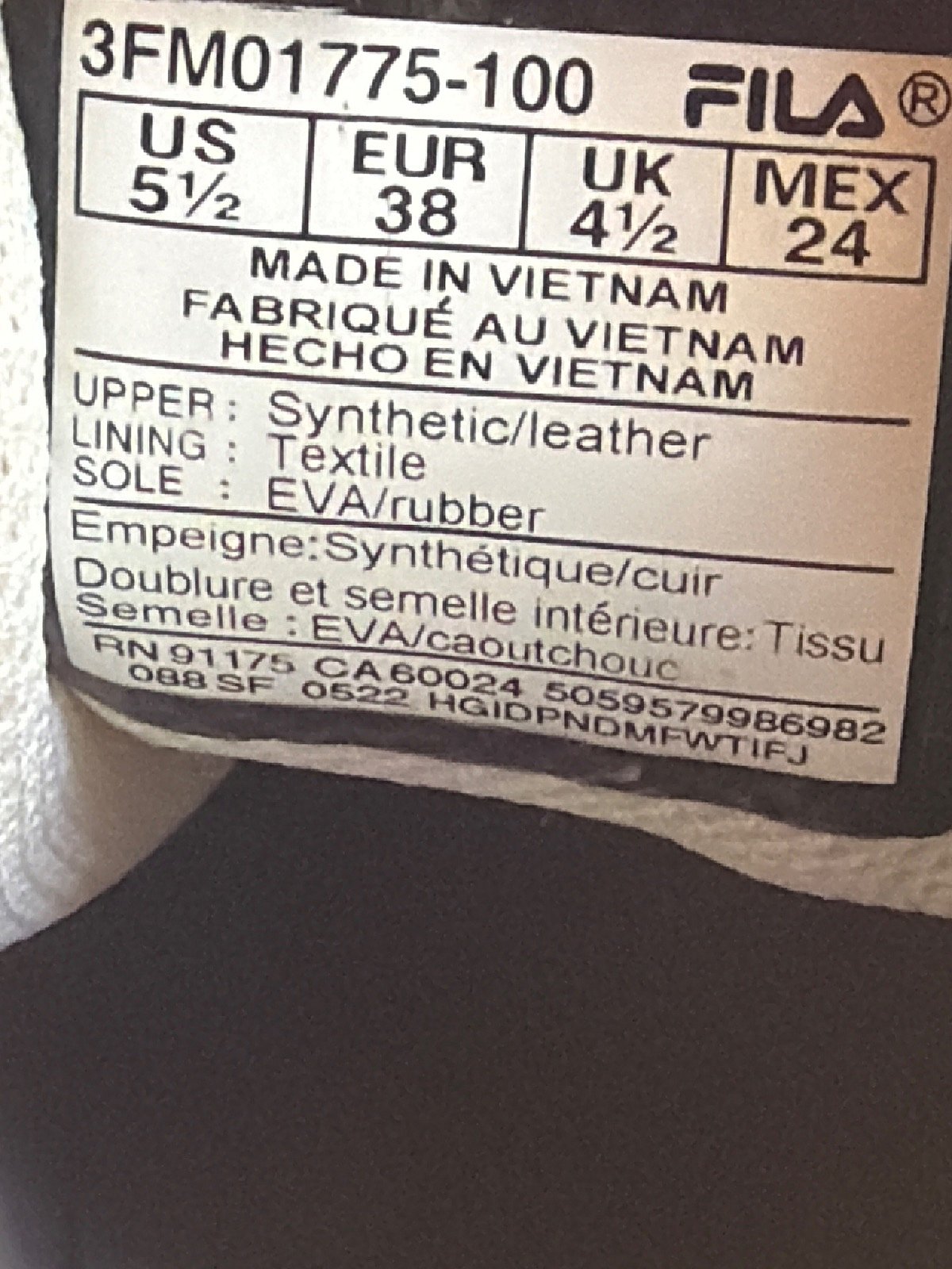 Sneakers Fila 38eu - photo 4