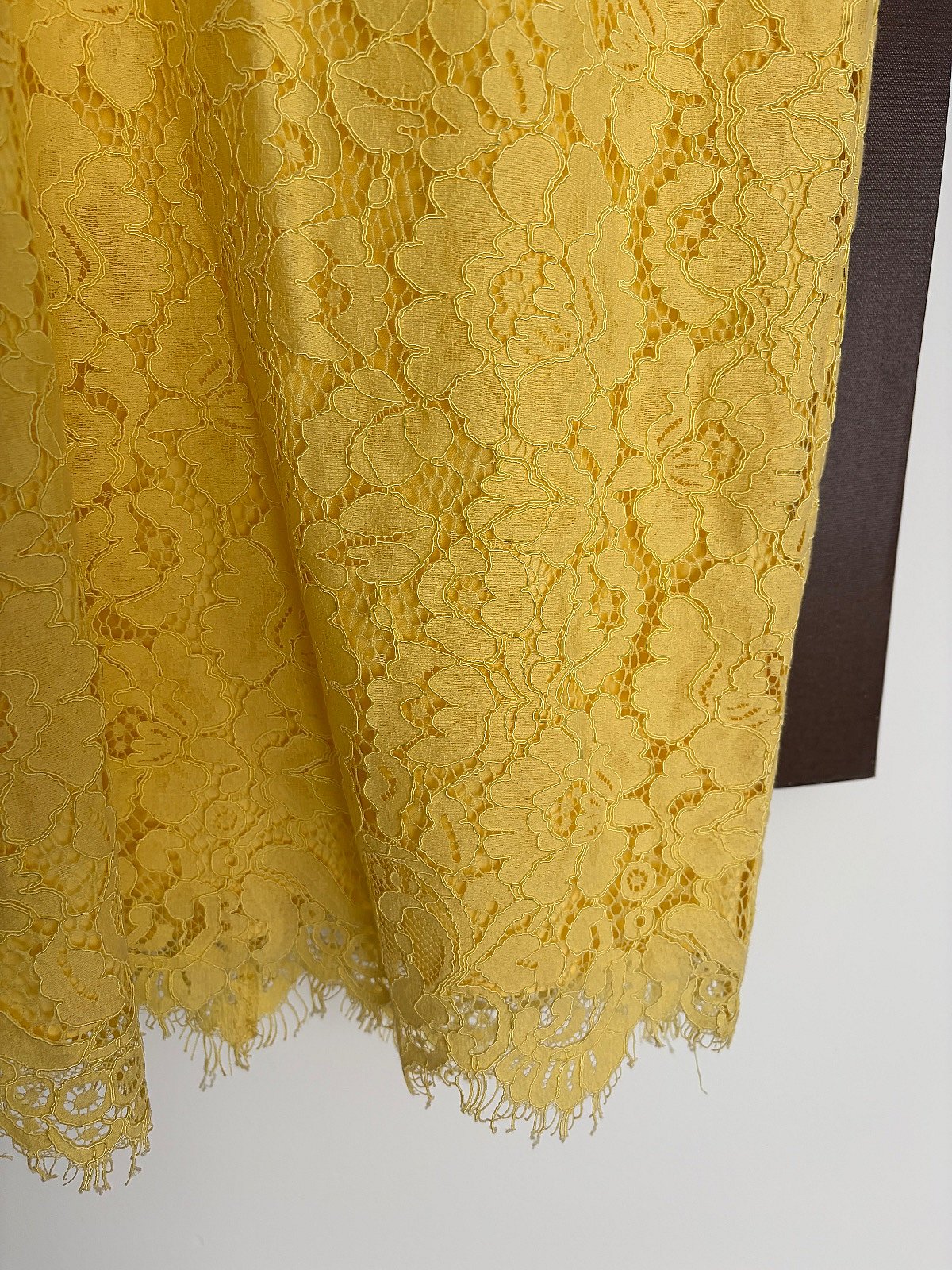 Yellow Lace Midi Dress, photo 5