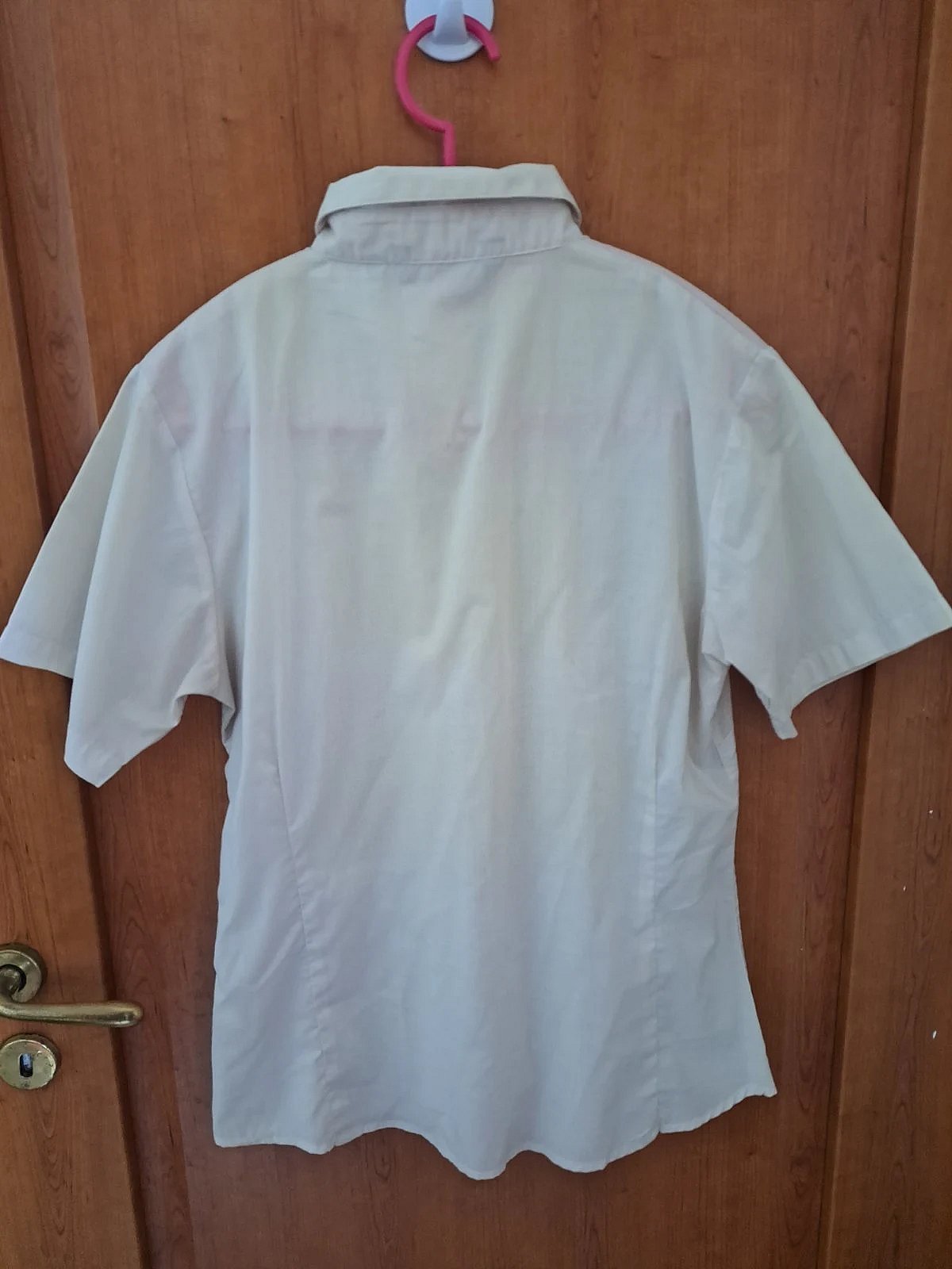 Camisa de popelín de manga corta Premier Pink, foto 2