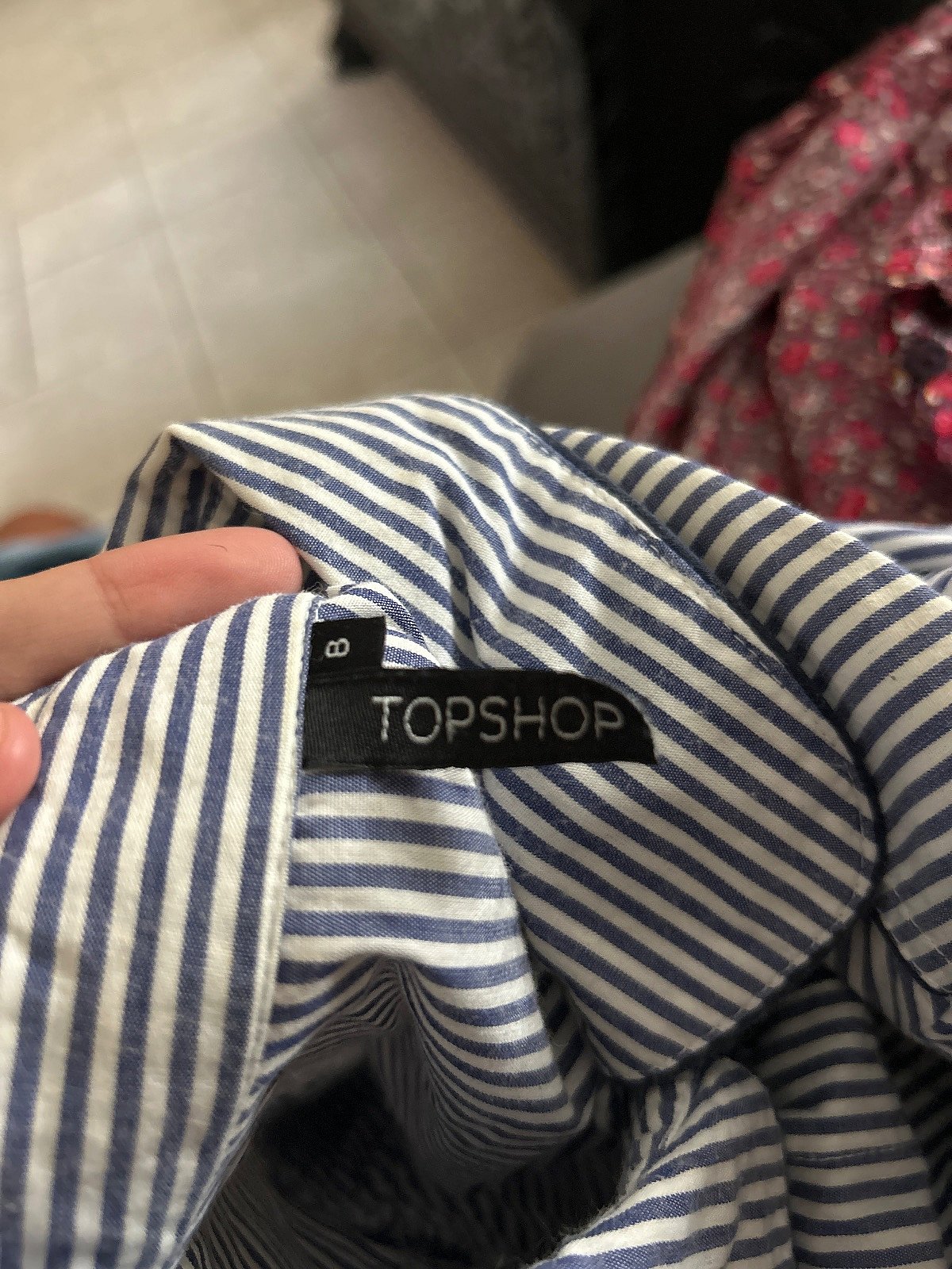 Striped Puff Sleeve Shirt, photo 2