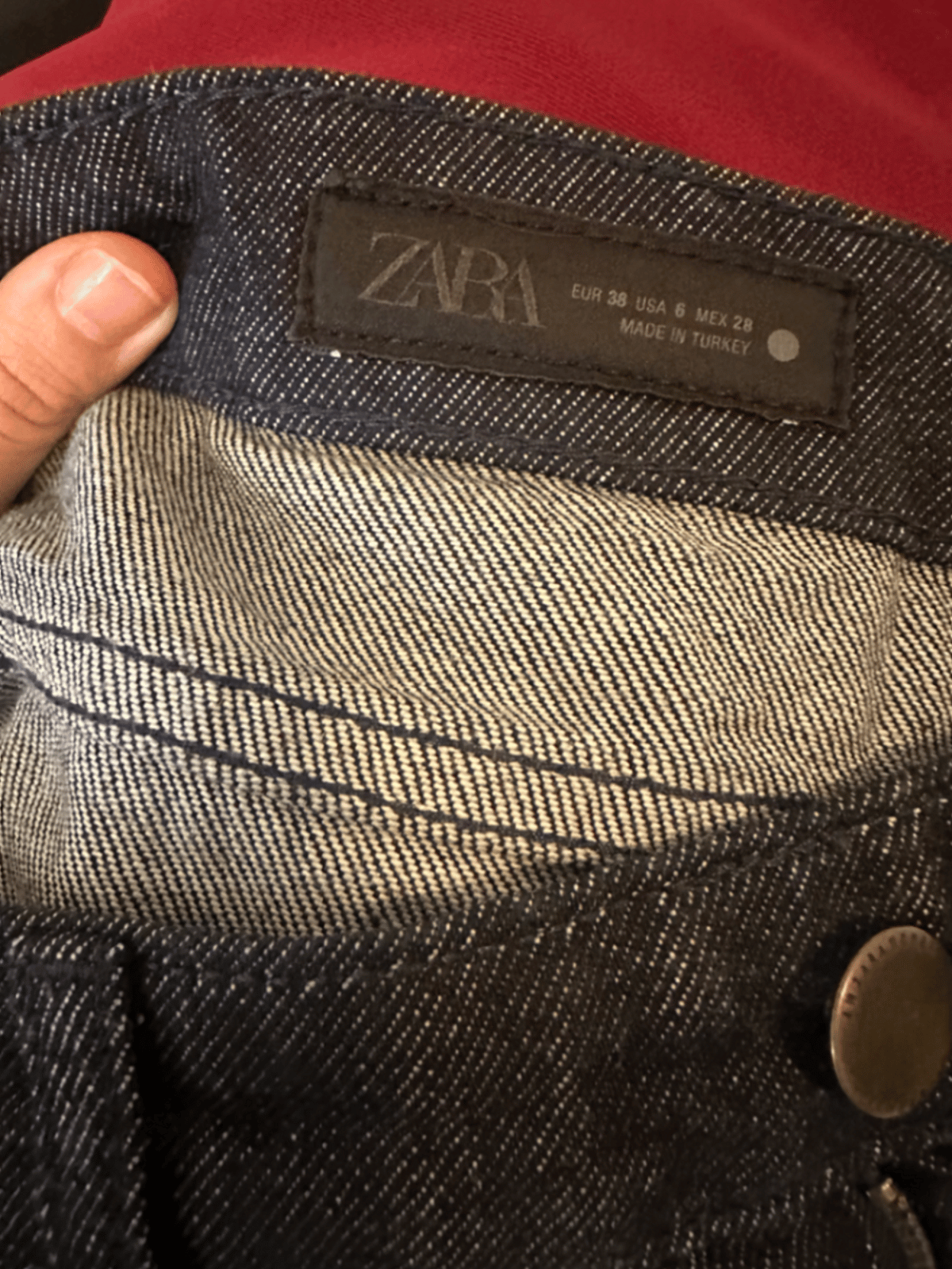 Jeans in denim scuro, foto 4
