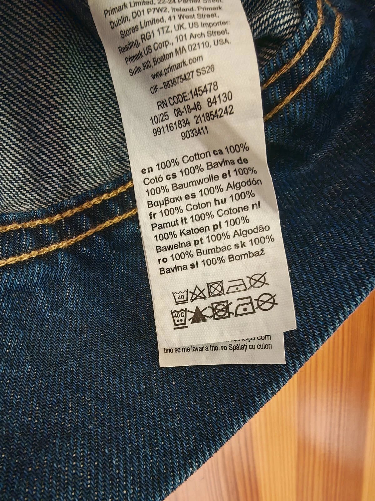 Brand new Primark Dark wash denim sleeveless top - photo 3