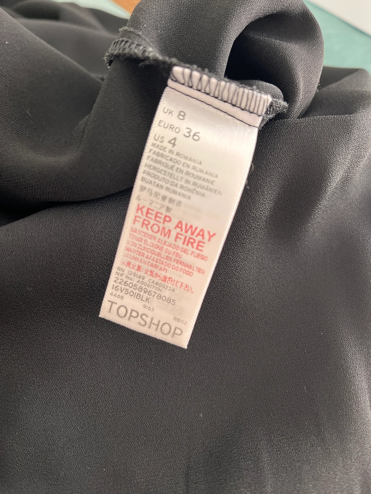 Topshop Negro Mono de Topshop, foto 4