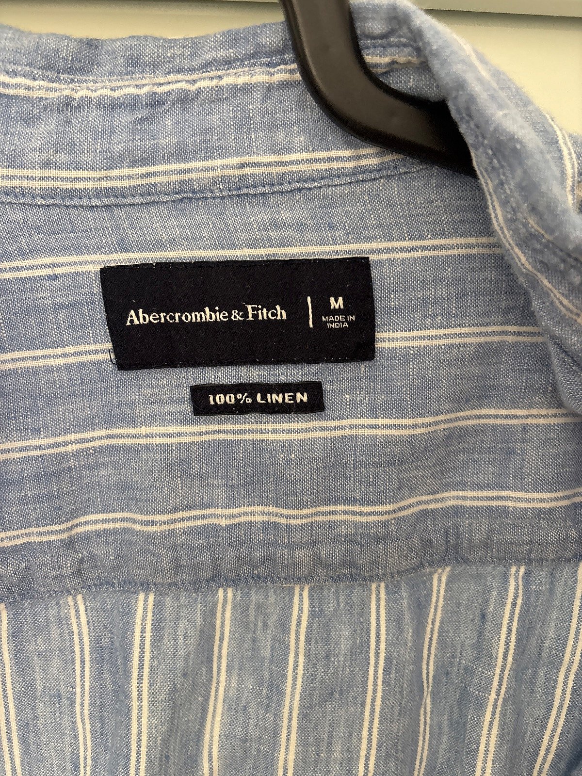 Striped Linen Button Down Shirt, photo 2