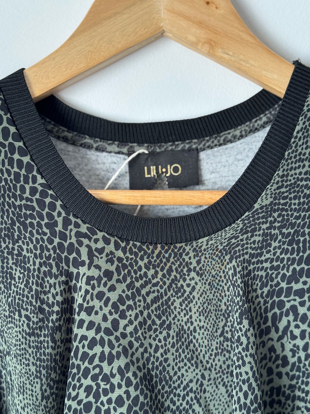 Snakeskin Print Ruffle Dress, photo 5