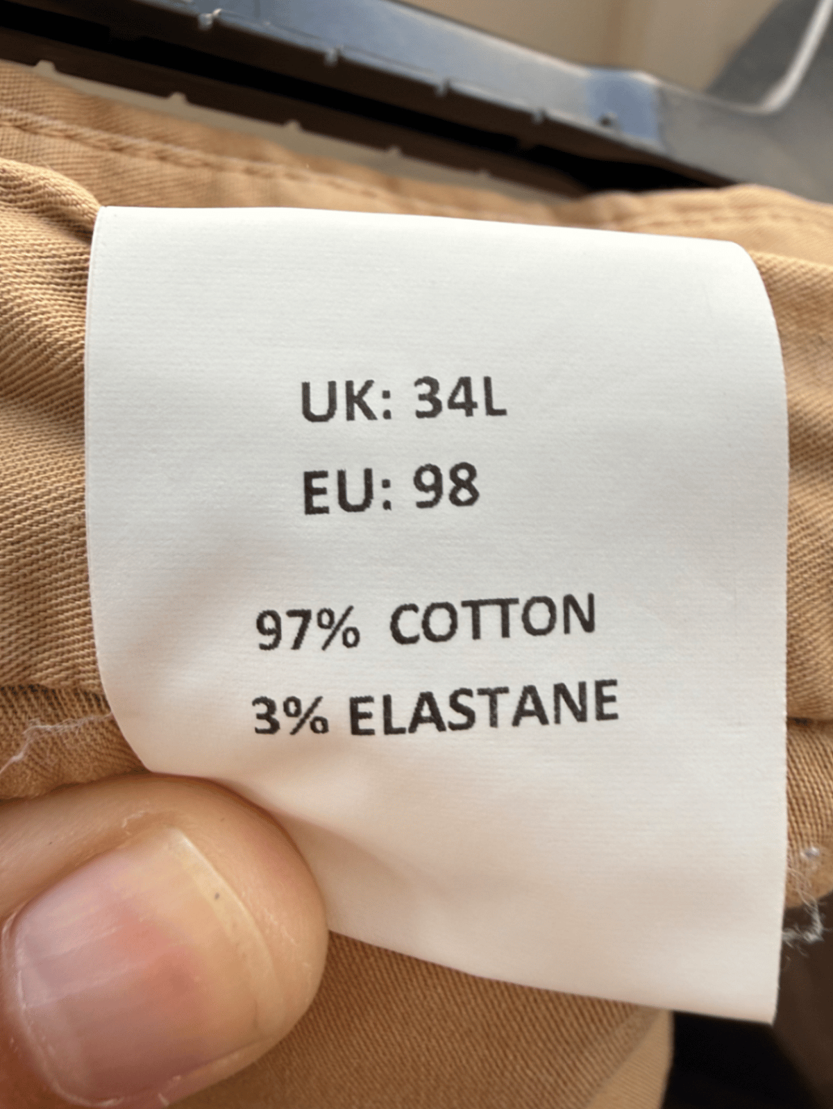 Contemporary Fit Chino Trousers, photo 4