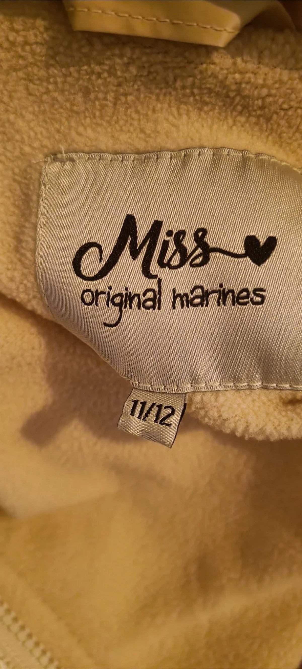 Original Marines Metallic Beige Puffer Jacket, photo 2