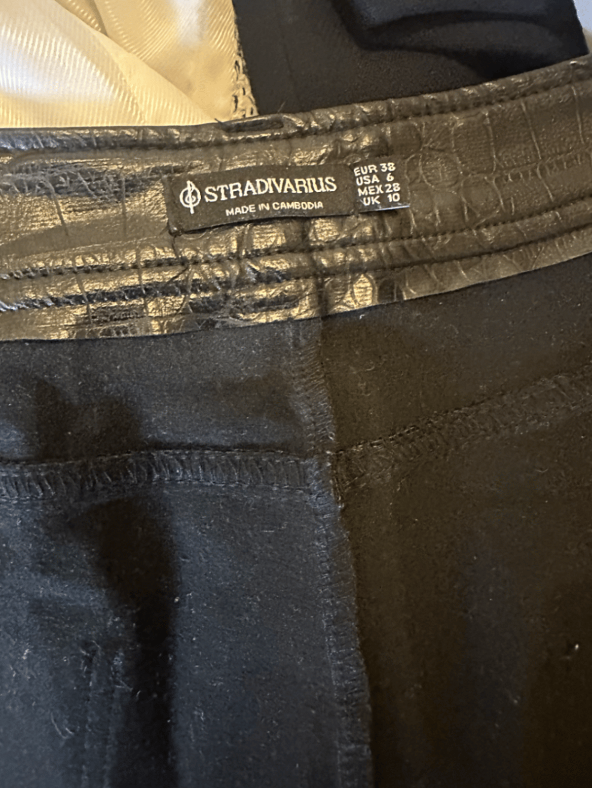 Synthetic leather trousers, photo 4