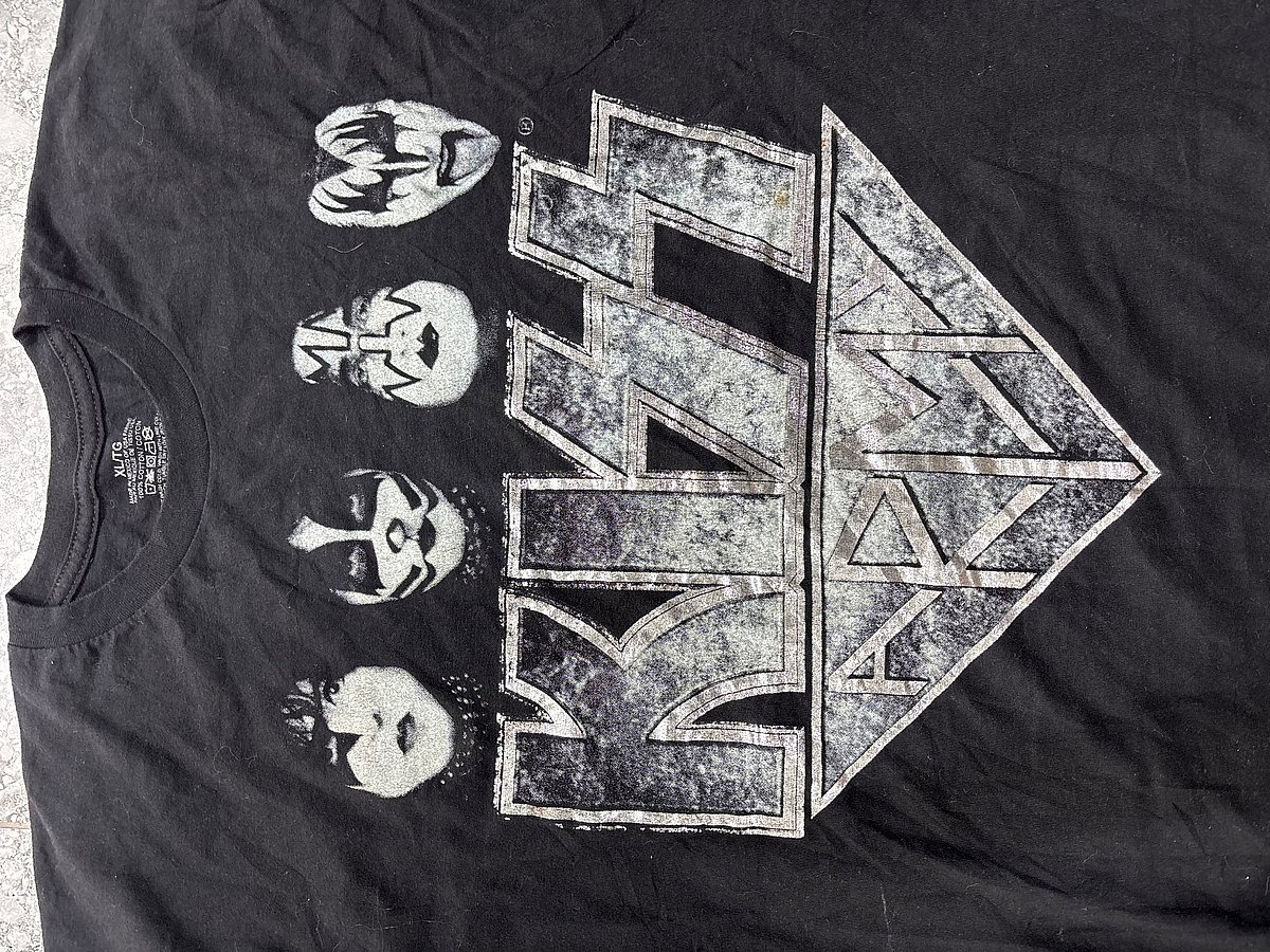 Black KISS band t-shirt - photo 2