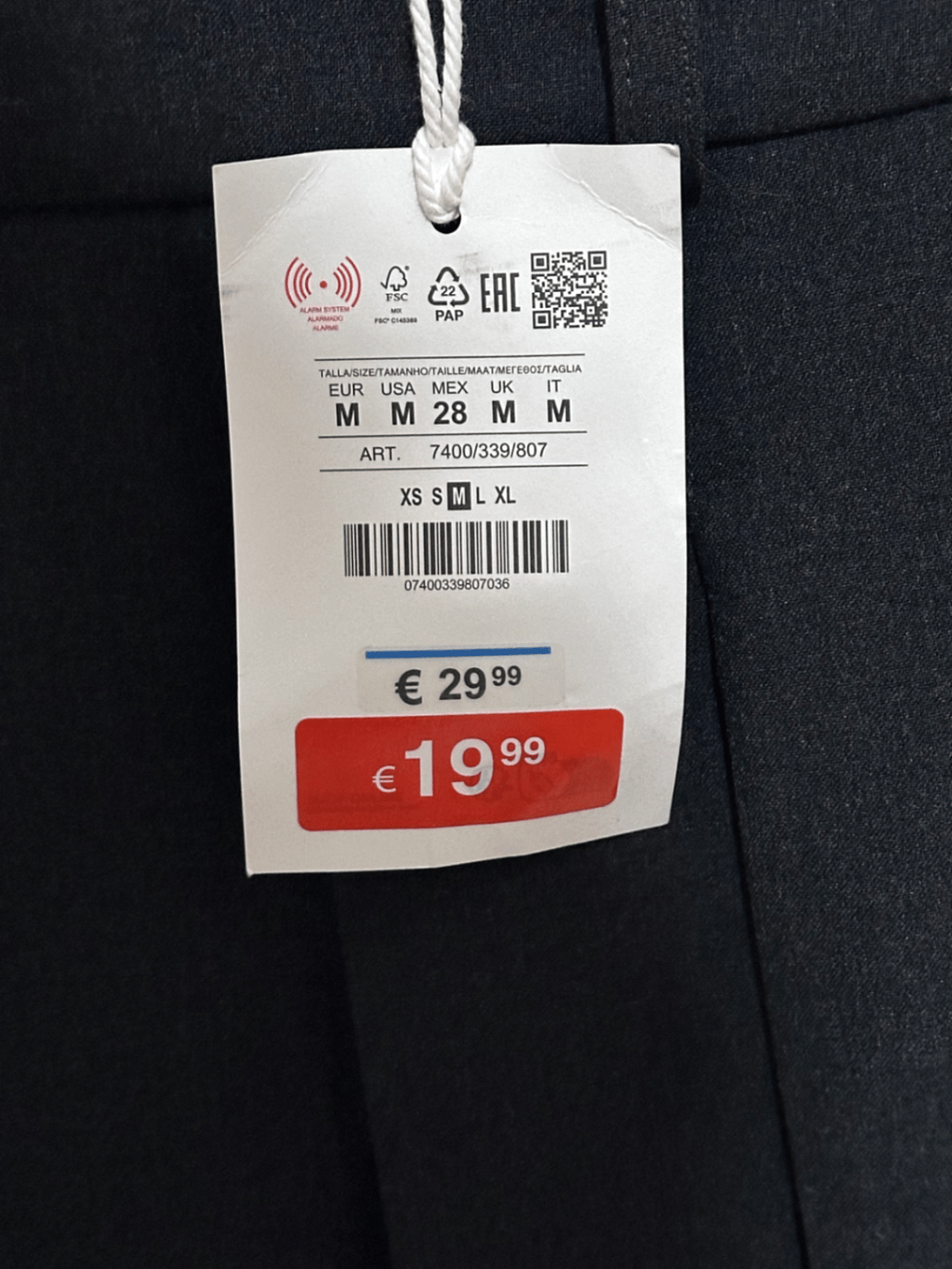 Pull and Bear: minigonna asimmetrica a pieghe, grigio scuro, nuova di zecca, foto 3
