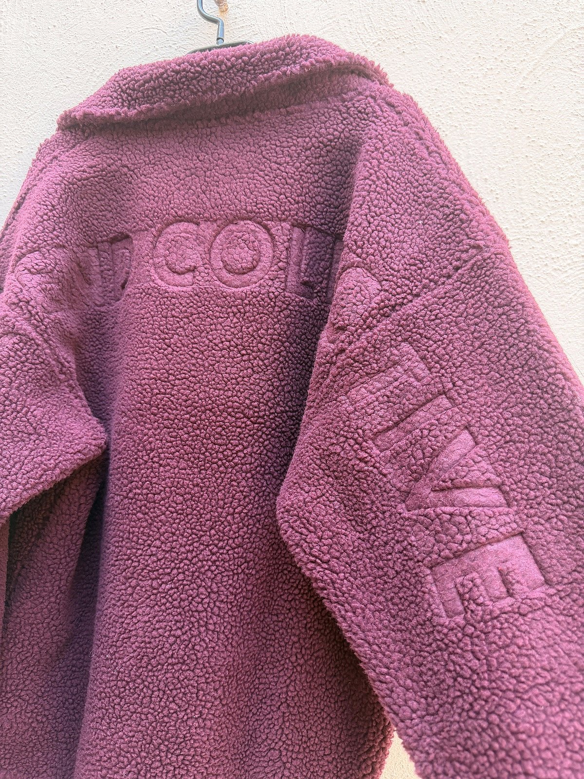 Weekend Collective Borg Zip Through Fleece with Burnout Graphic, photo 3