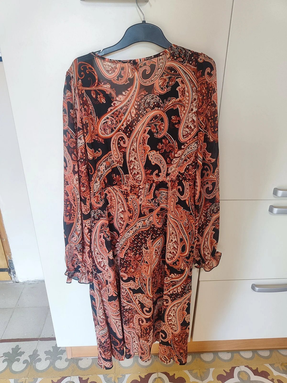 Burnt orange dress - photo 3