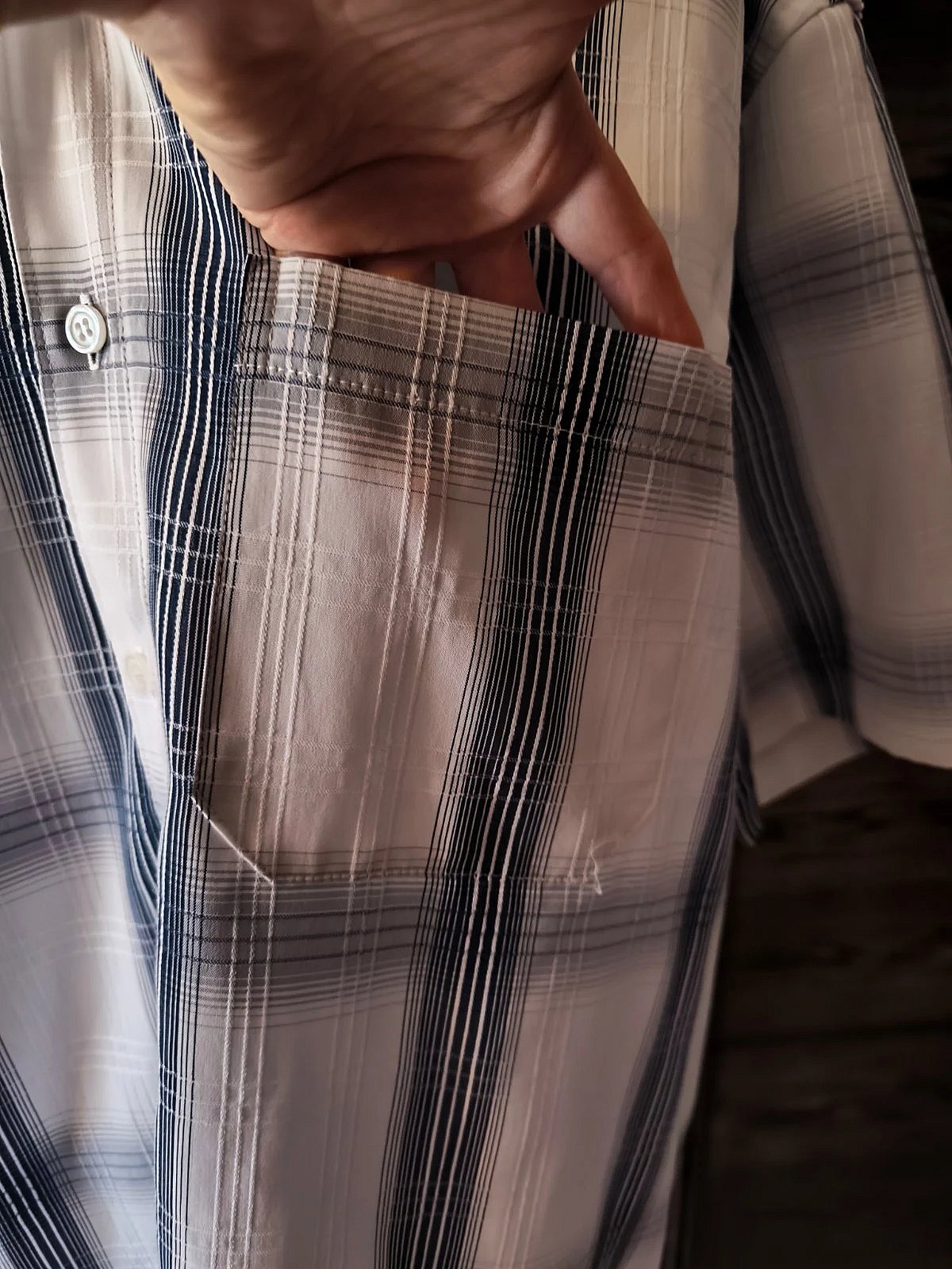 BHS Checkered Short Sleeve Shirt, photo 2