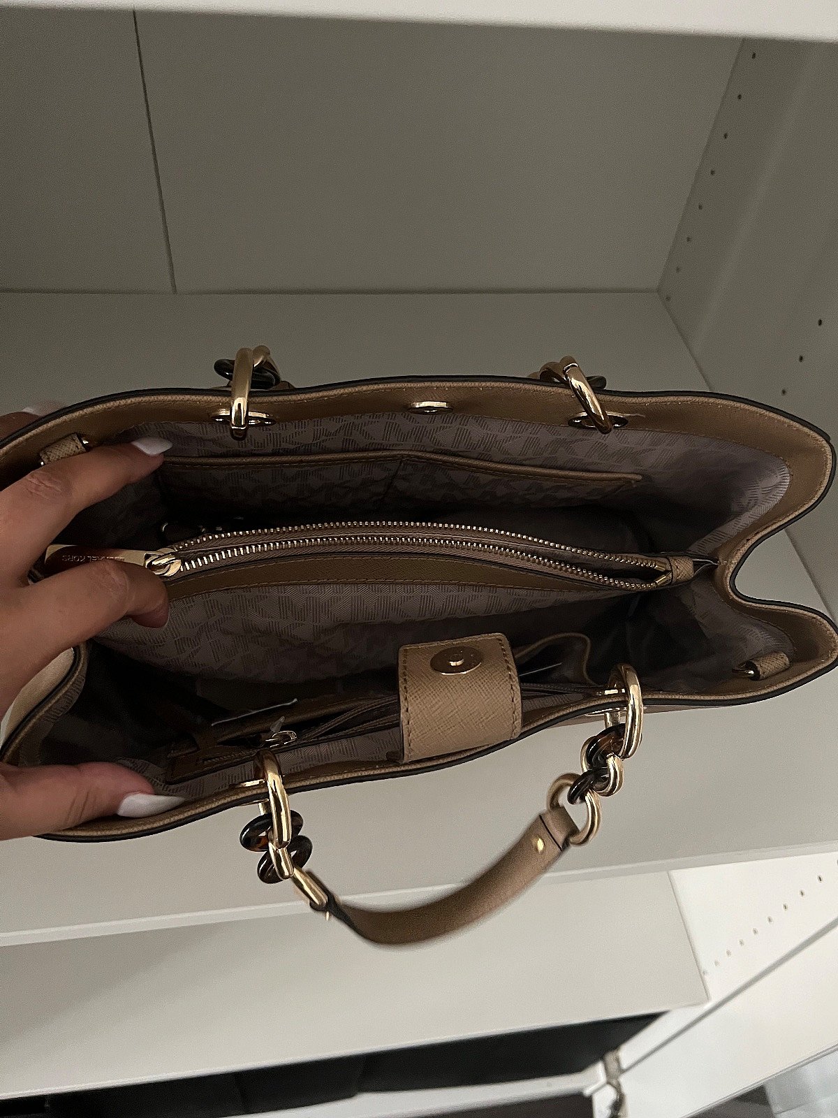 Michael Kors Tan Tote Bag, photo 4