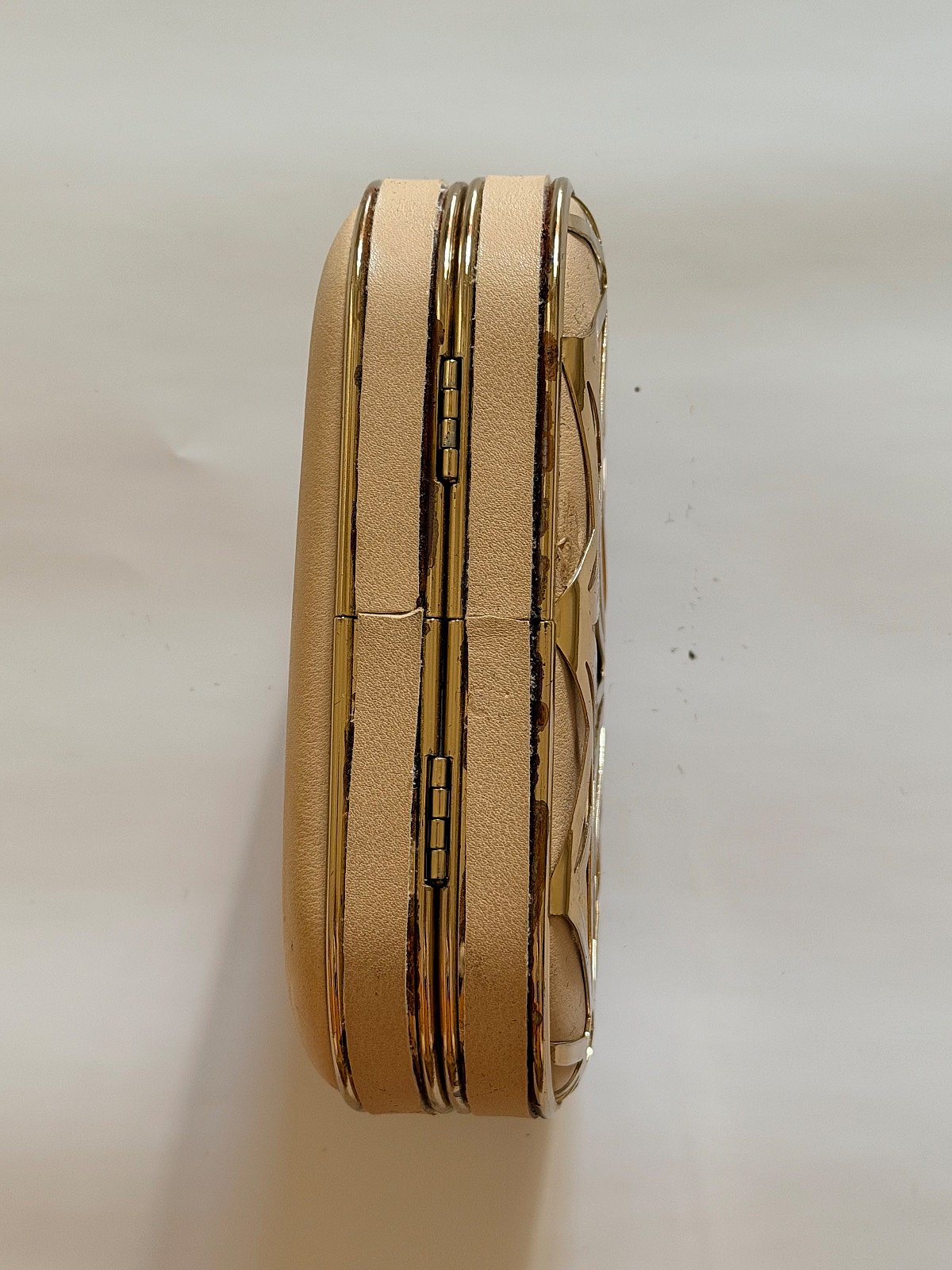 Gold & Champagne Art Deco Evening Clutch Bag – Wedding, Party & Occasion Handbag - photo 4