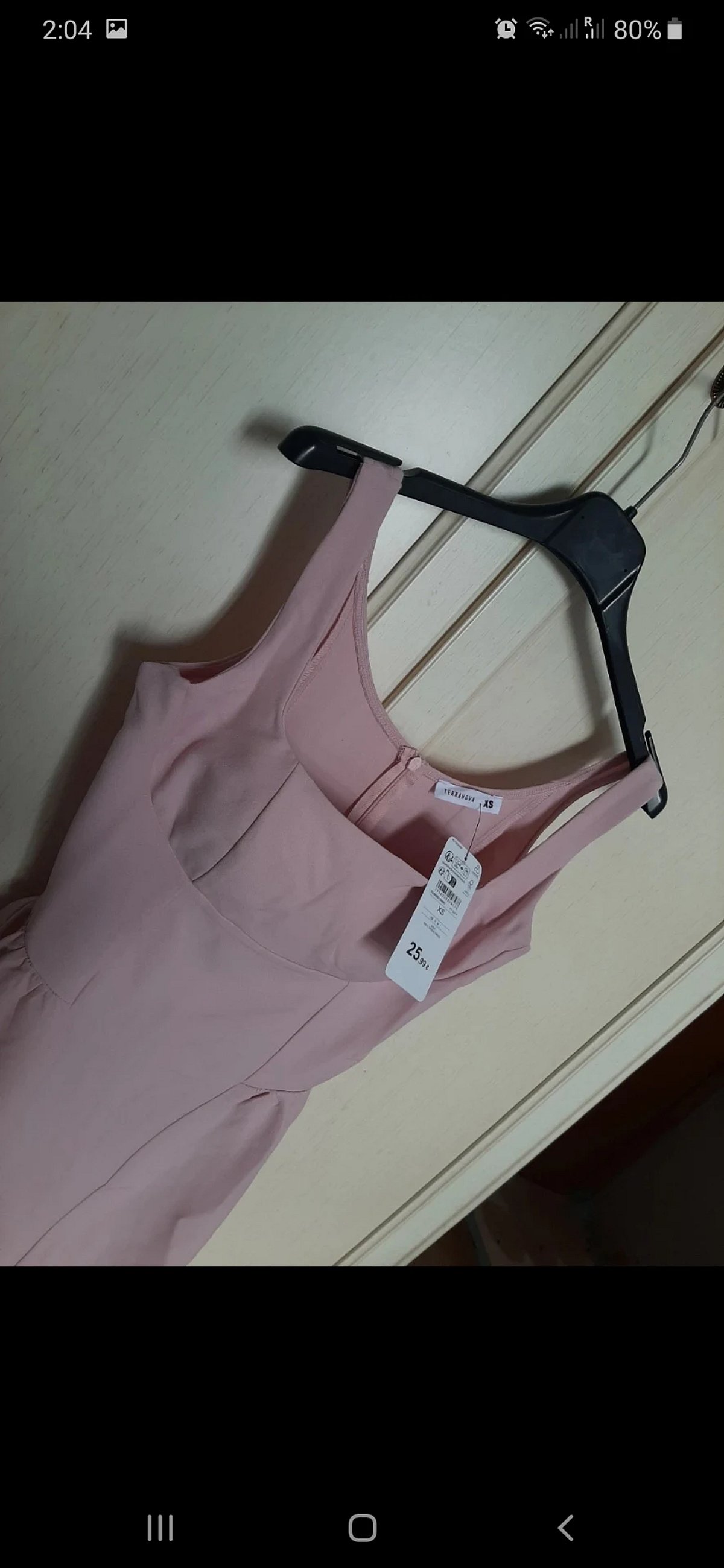 Terranova Baby Pink Skater Dress, photo 2