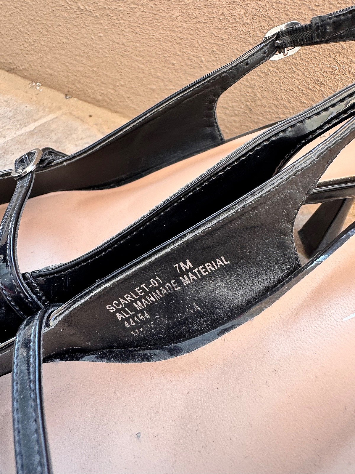 Anne Michelle Black Patent Heels - photo 6