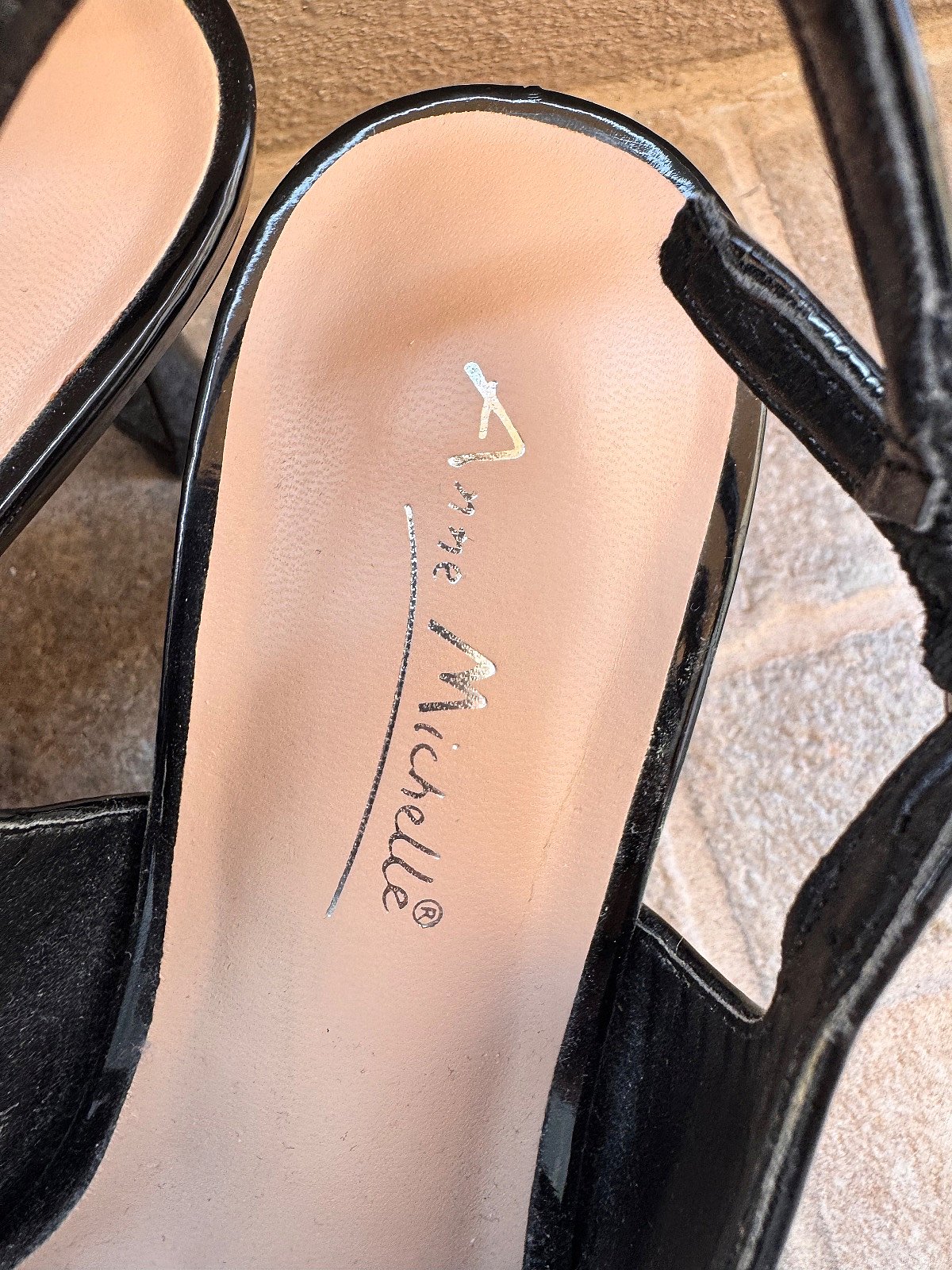 Anne Michelle Black Patent Heels - photo 7