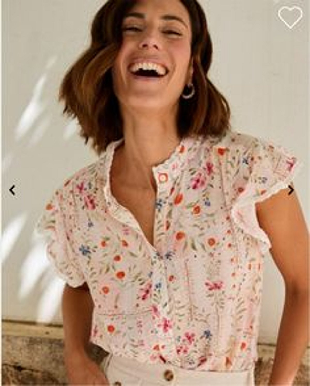 Floral button-down blouse, photo 2