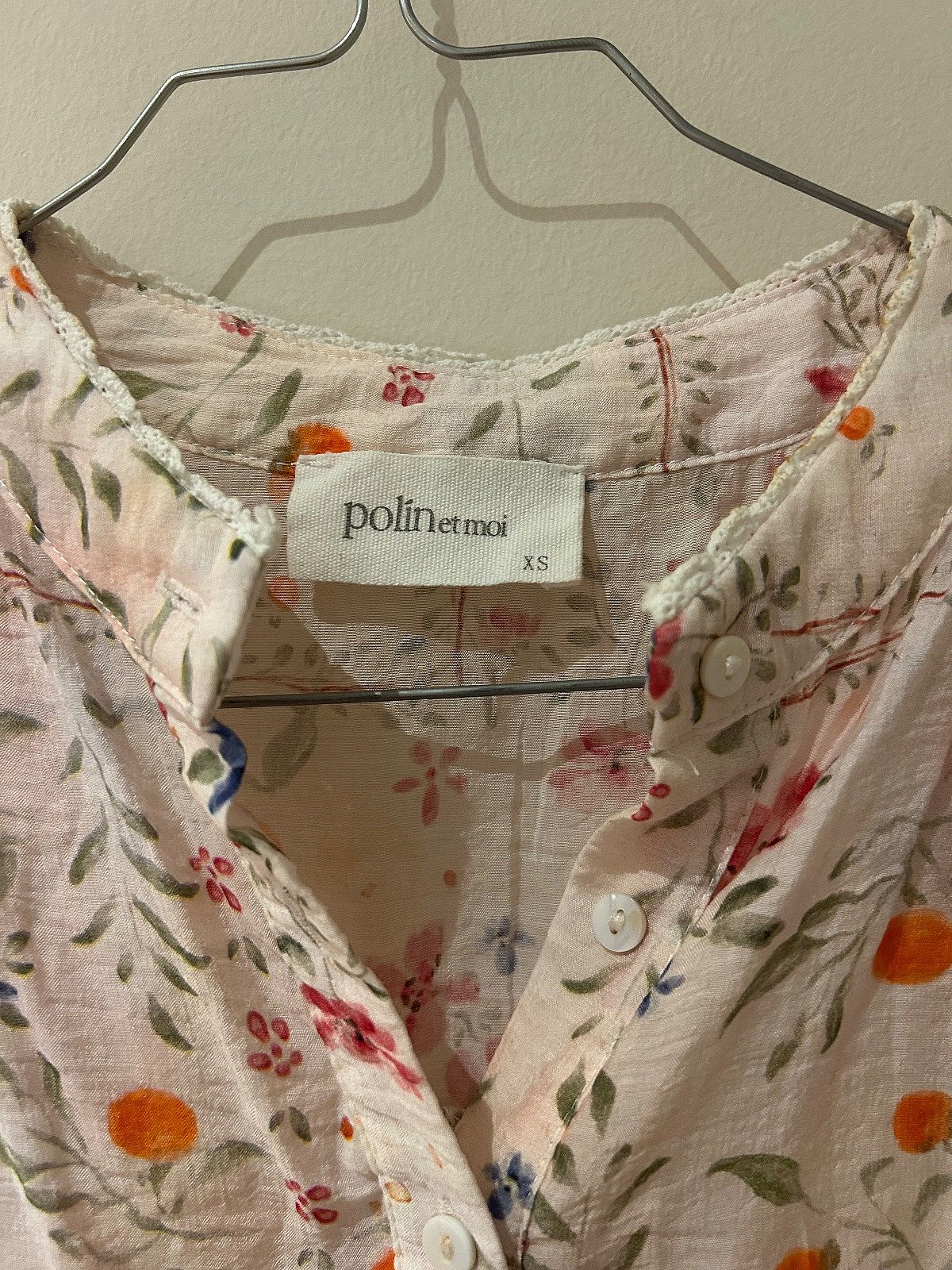Floral button-down blouse, photo 3