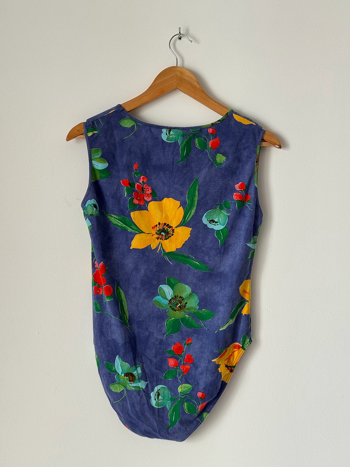 Floral Pattern Sleeveless Bodysuit, photo 5