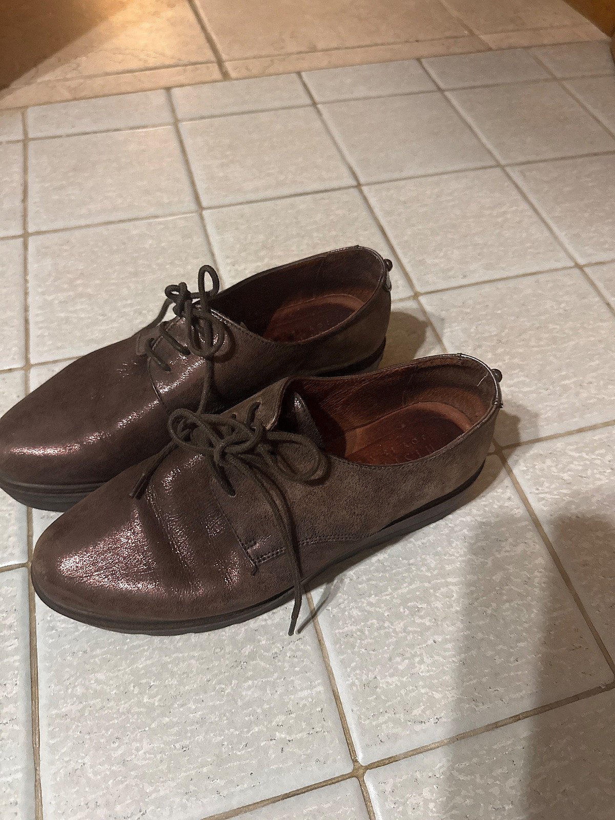 Hispanitas leather lace-up shoes, photo 2