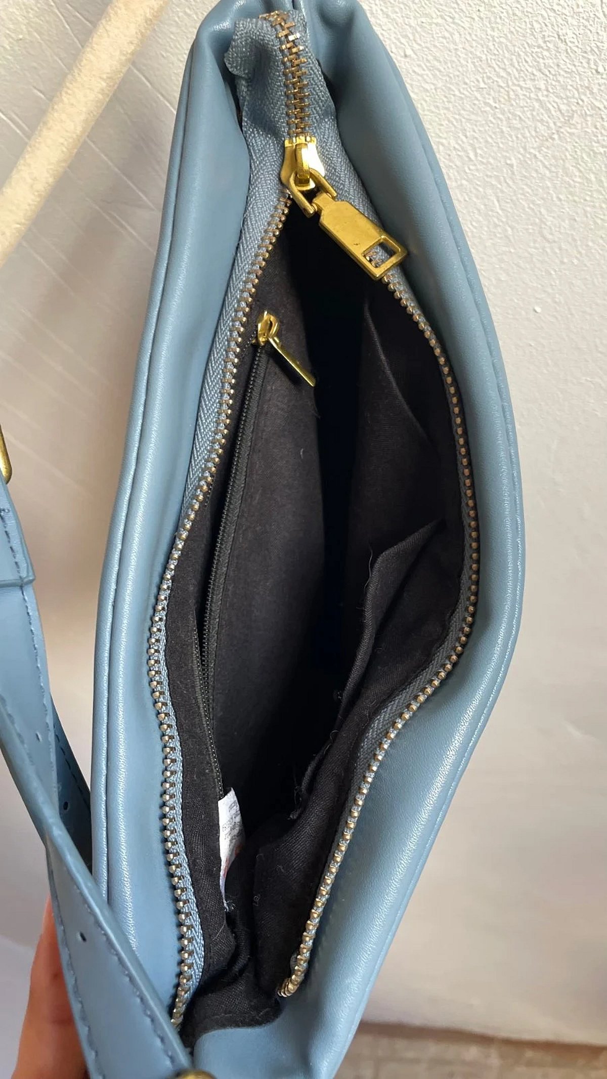Borsa a tracolla minimalista "Blue Crescent", foto 2