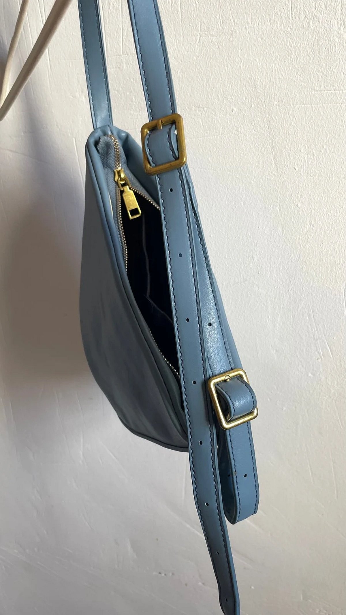 Borsa a tracolla minimalista "Blue Crescent", foto 3