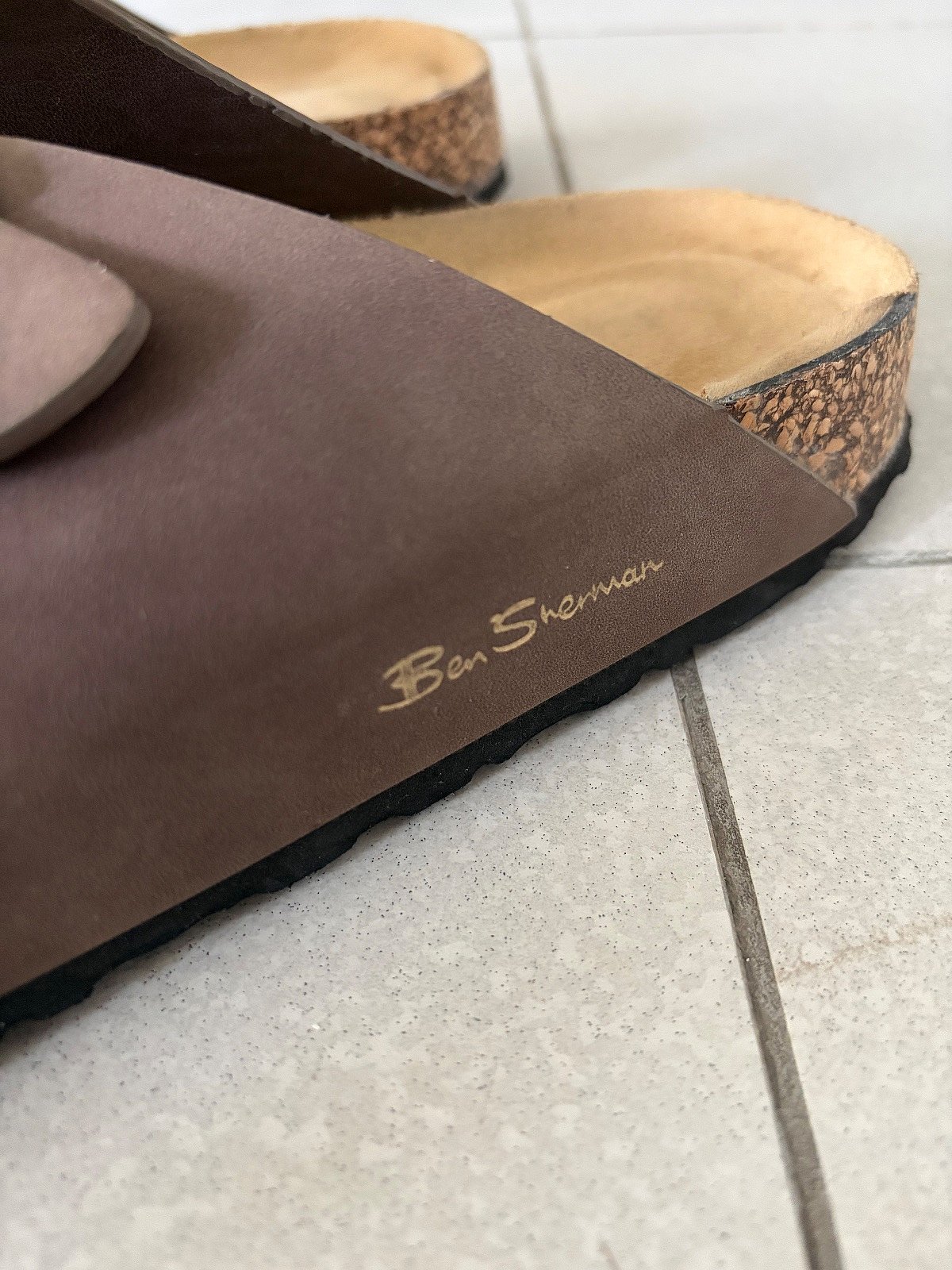 Ben Sherman brown slip-on sandals, photo 3