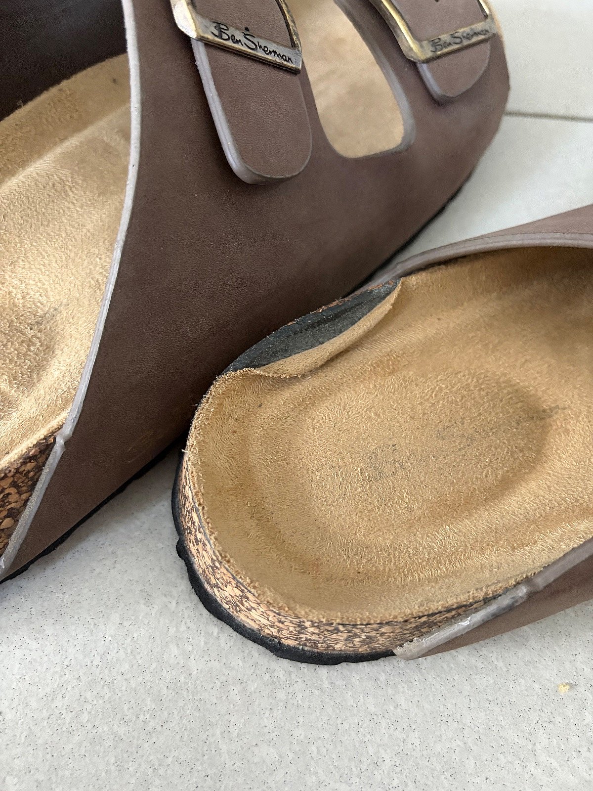 Ben Sherman brown slip-on sandals, photo 7