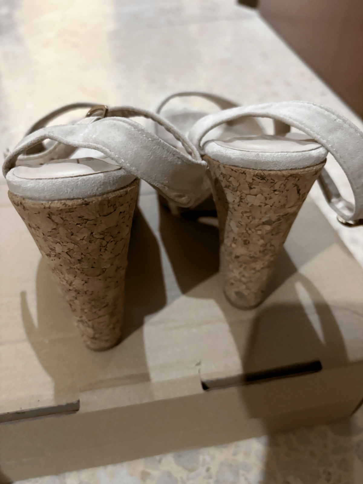 Chunky Platform Cork Wedge Sandals, photo 3