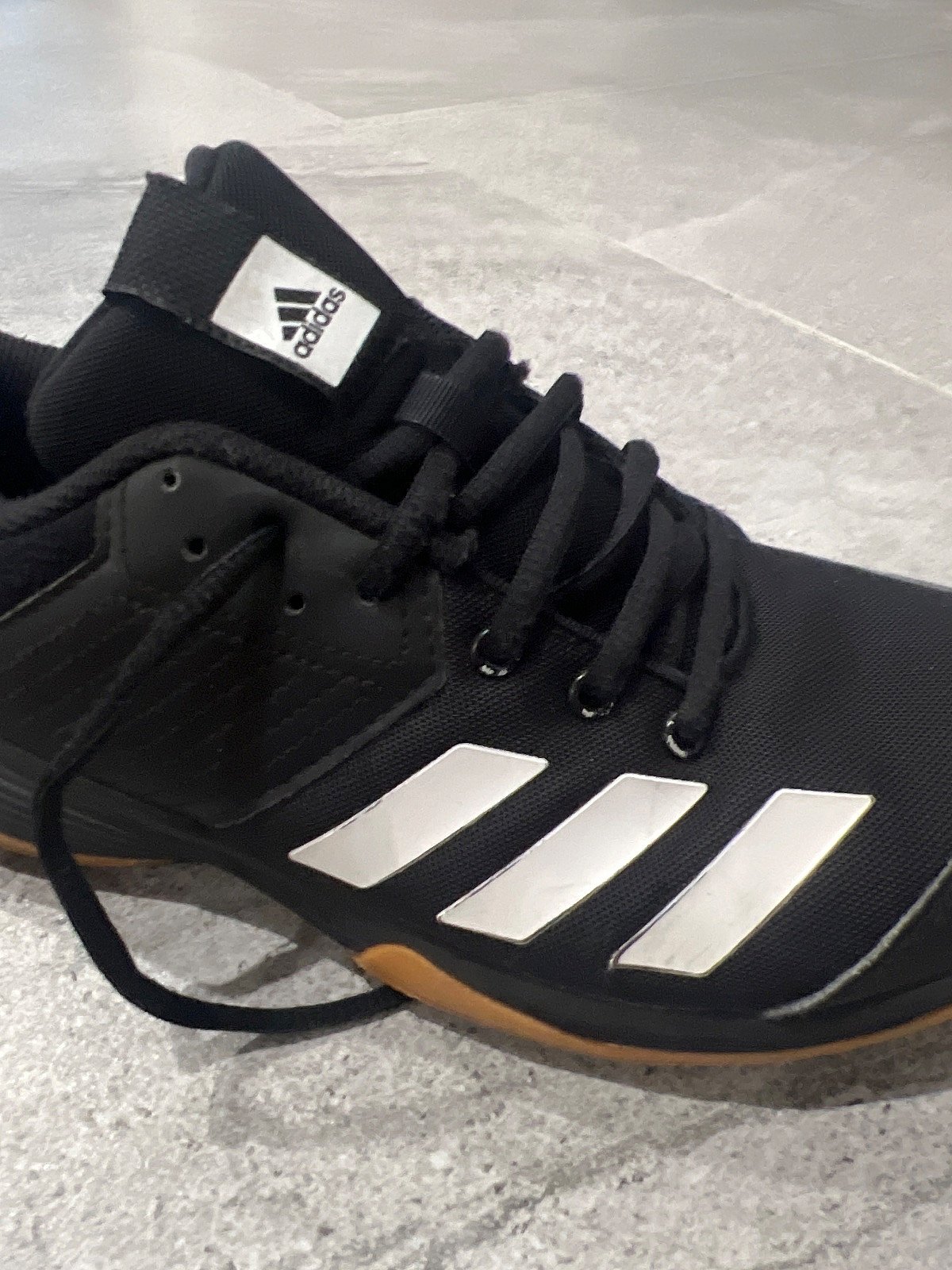 Adidas black indoor trainers, photo 5