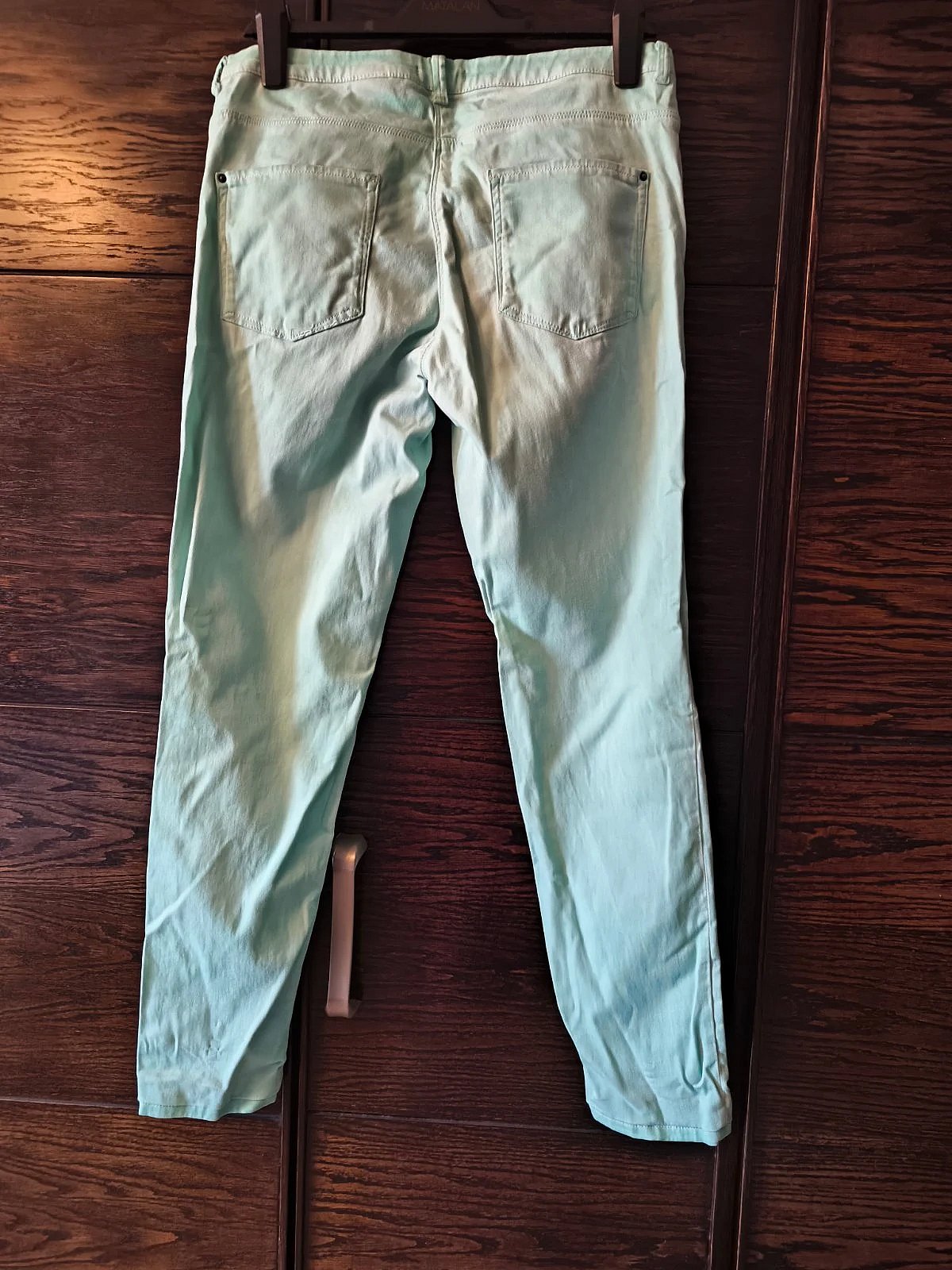 Vaqueros verde menta de H&M, foto 2