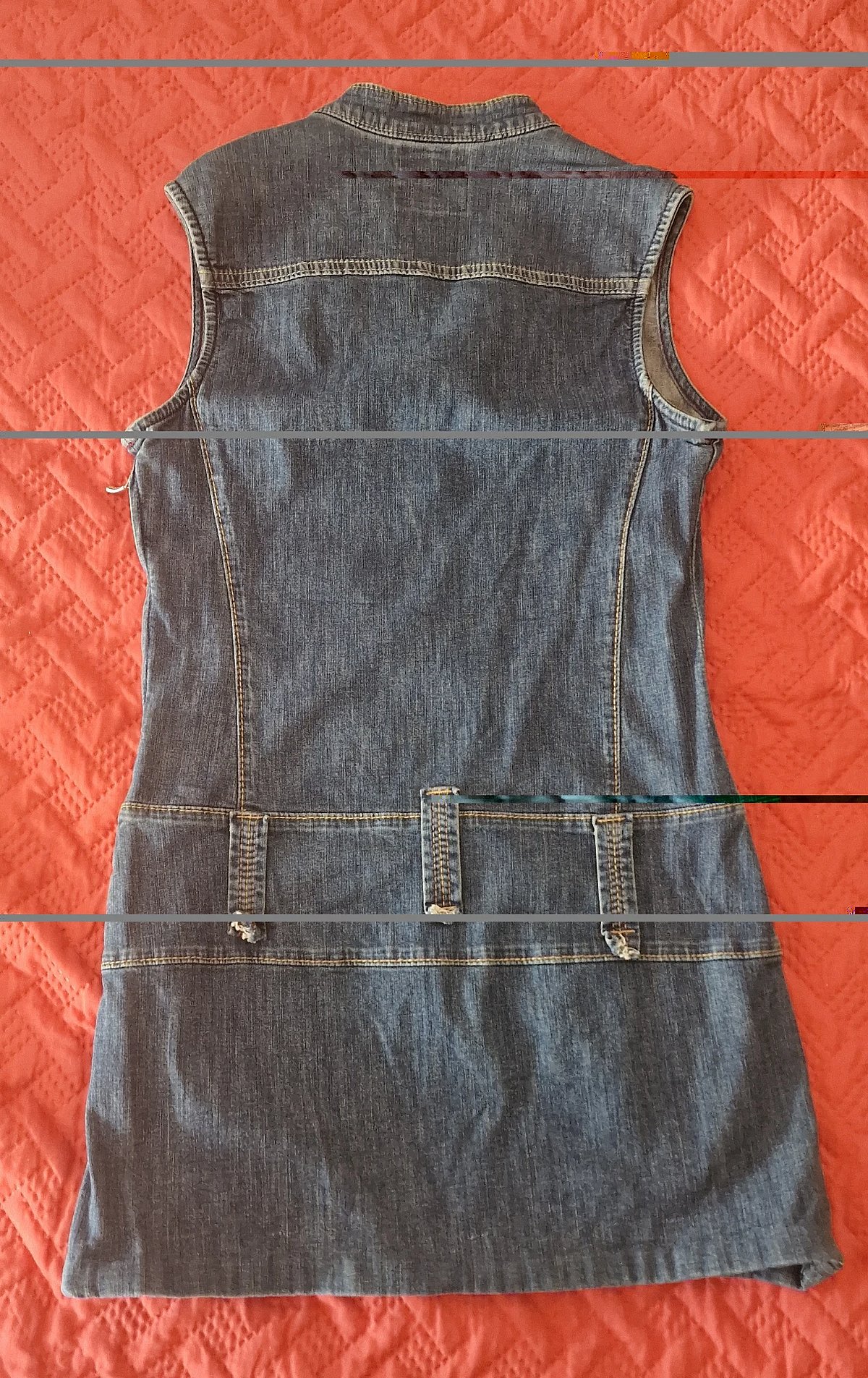 Miss Sixty Y2K Denim Mini Dress – Size S, photo 2