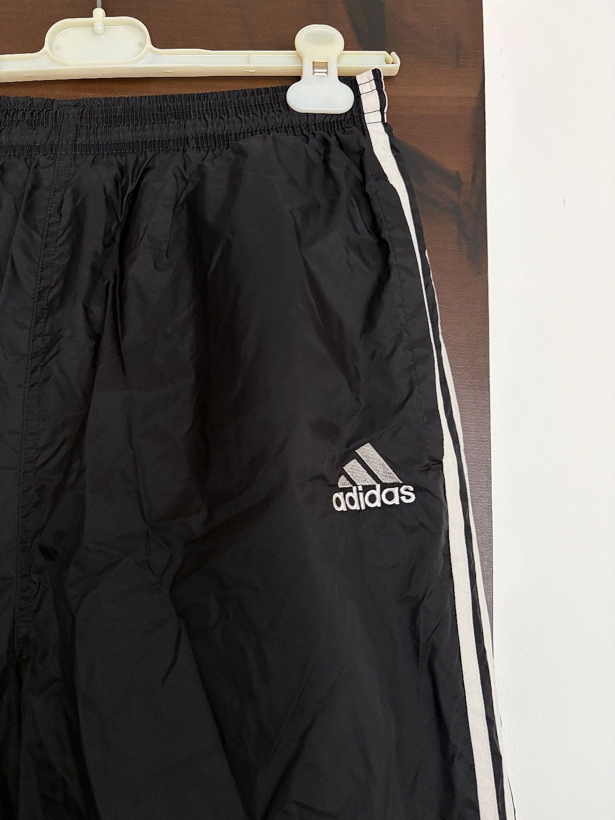 Adidas black track trousers, photo 3